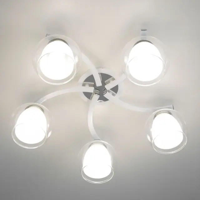 Люстра Citilux CL152150 КРИСТИ — белый, ракурс 5