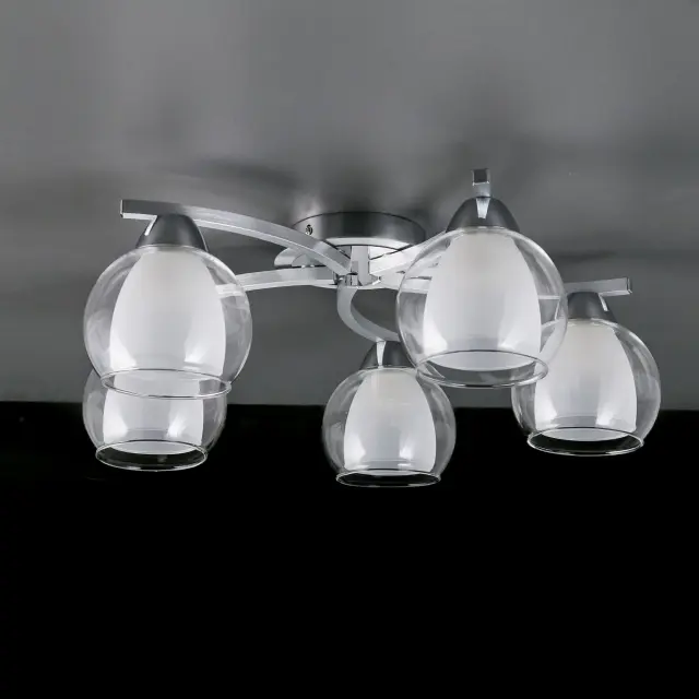 Люстра Citilux CL152157 КРИСТИ — алюминий, ракурс 11