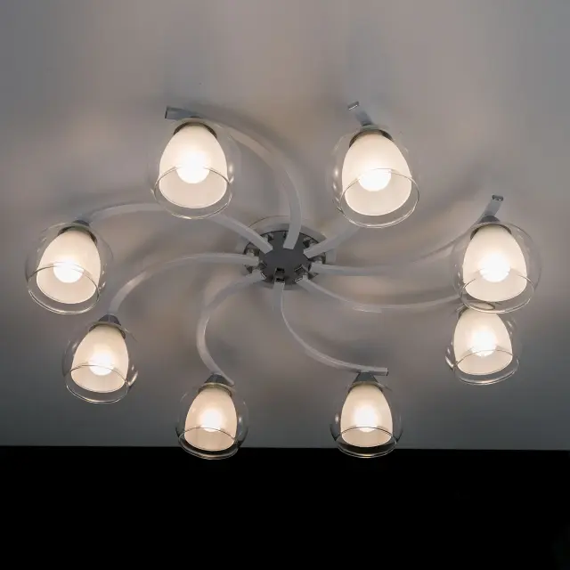 Люстра Citilux CL152180 КРИСТИ — белый, ракурс 8
