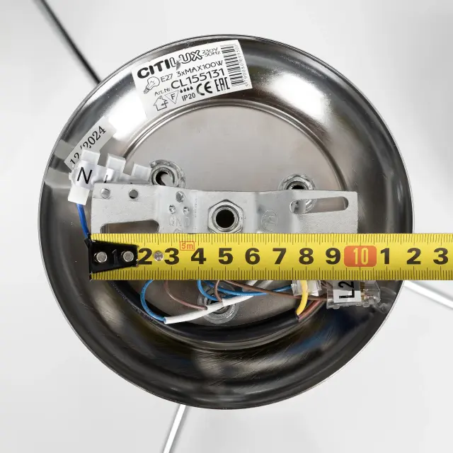 Люстра Citilux CL155131 ЛАЙМА — хром, ракурс 12