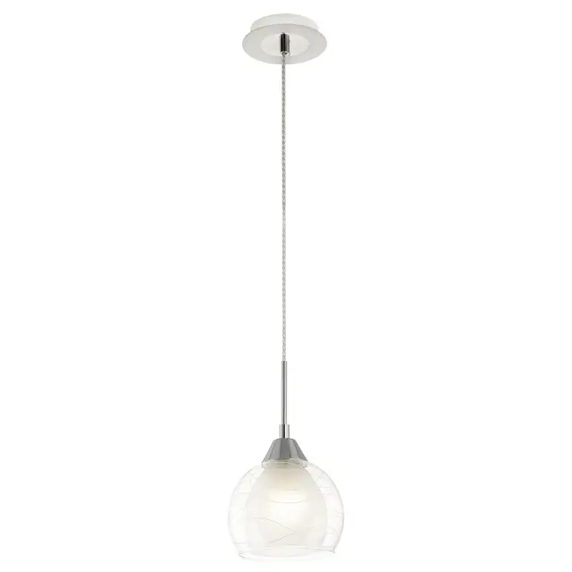 Светильник Citilux CL157111 БУГИ — хром, ракурс 2