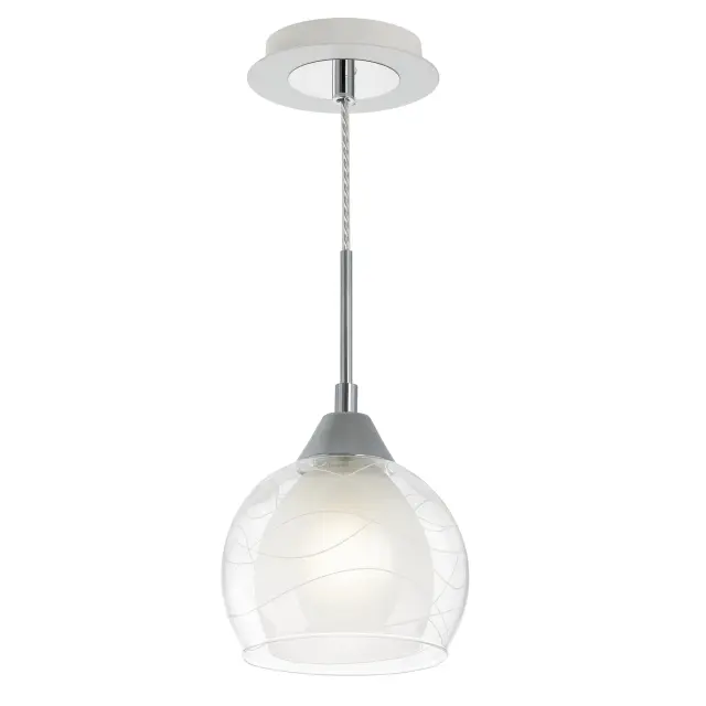 Светильник Citilux CL157111 БУГИ — хром, ракурс 3