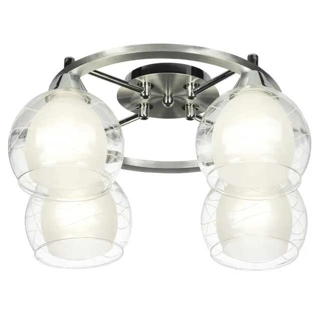 Люстра Citilux CL157142 БУГИ — хром