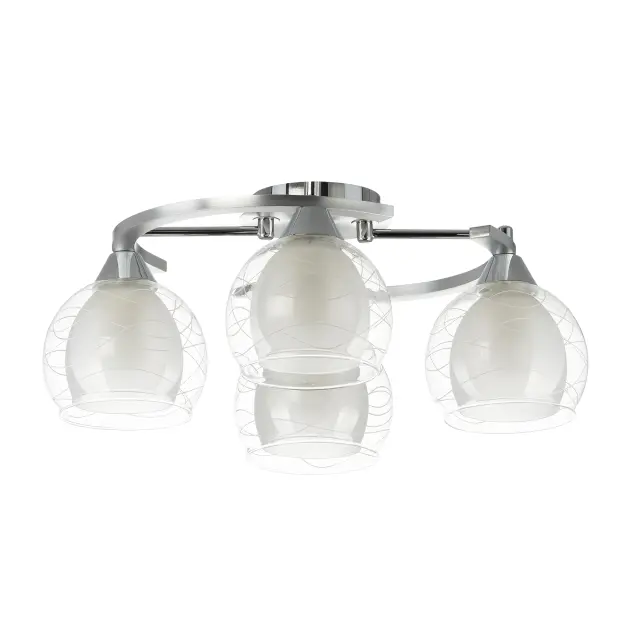 Люстра Citilux CL157142 БУГИ — хром, ракурс 5