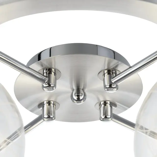 Люстра Citilux CL157142 БУГИ — хром, ракурс 7