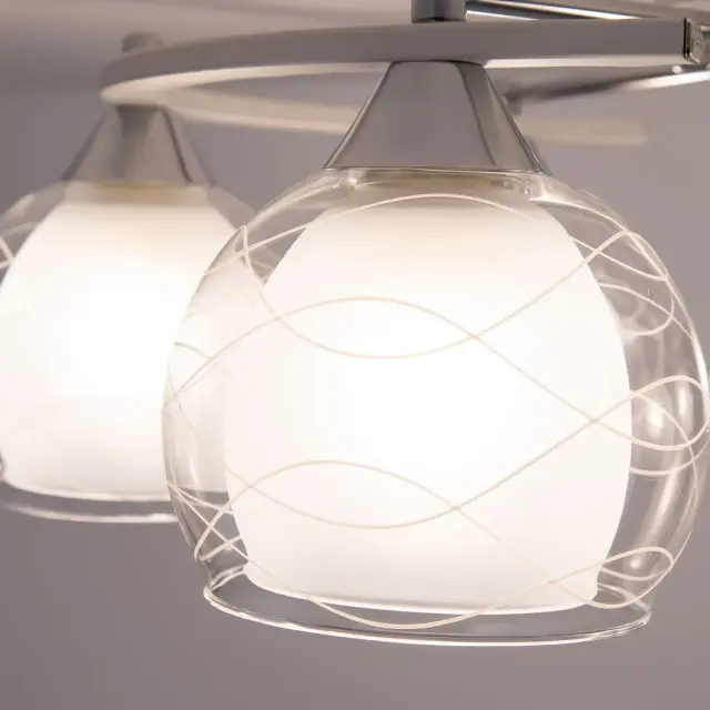 Люстра Citilux CL157161 БУГИ — белый, ракурс 7