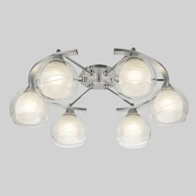 Люстра Citilux CL157162 БУГИ — хром, ракурс 3