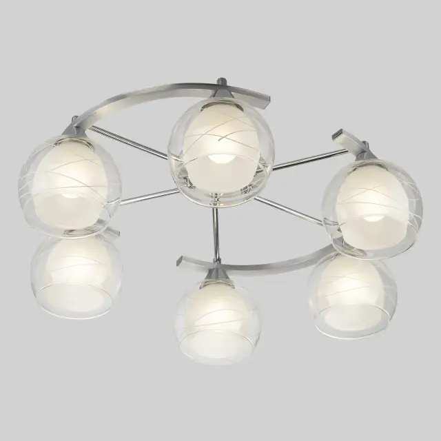 Люстра Citilux CL157162 БУГИ — хром, ракурс 4