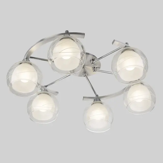 Люстра Citilux CL157162 БУГИ — хром, ракурс 6