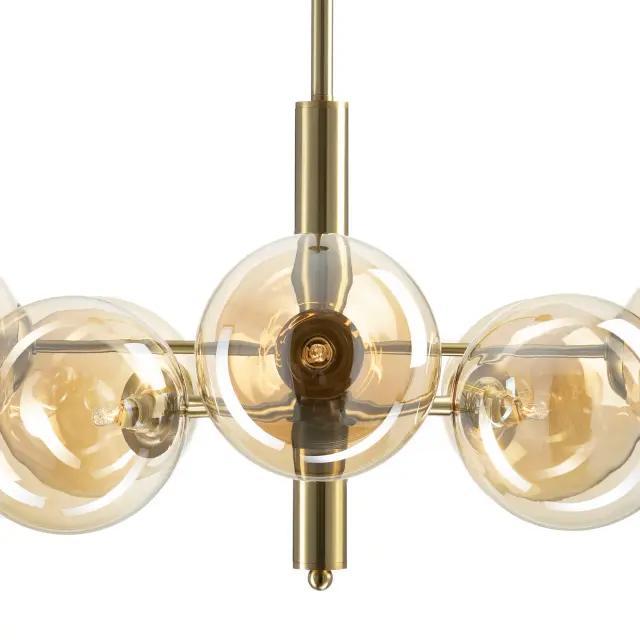 Люстра Citilux CL204180 НАРДА — бронза, ракурс 6