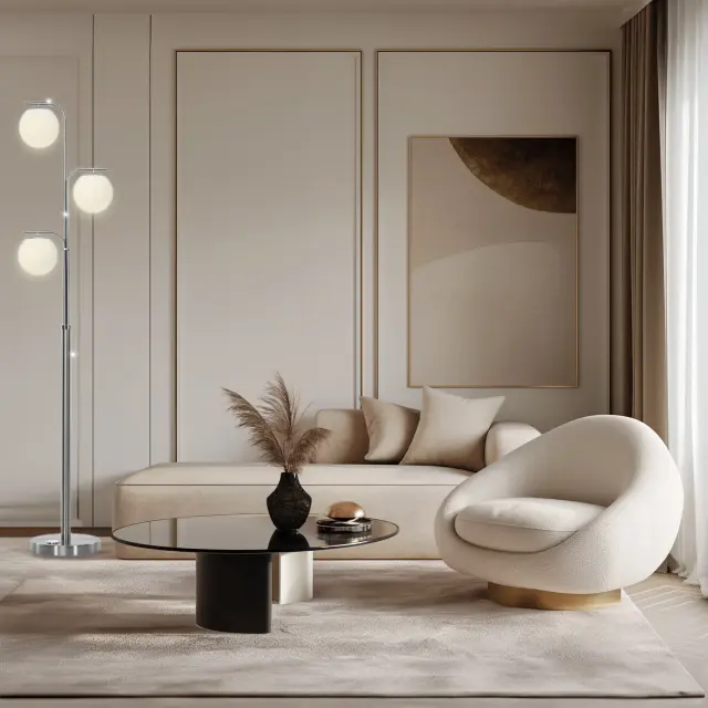 Торшер Citilux CL228A931 АДАМ СМАРТ — хром, ракурс 20