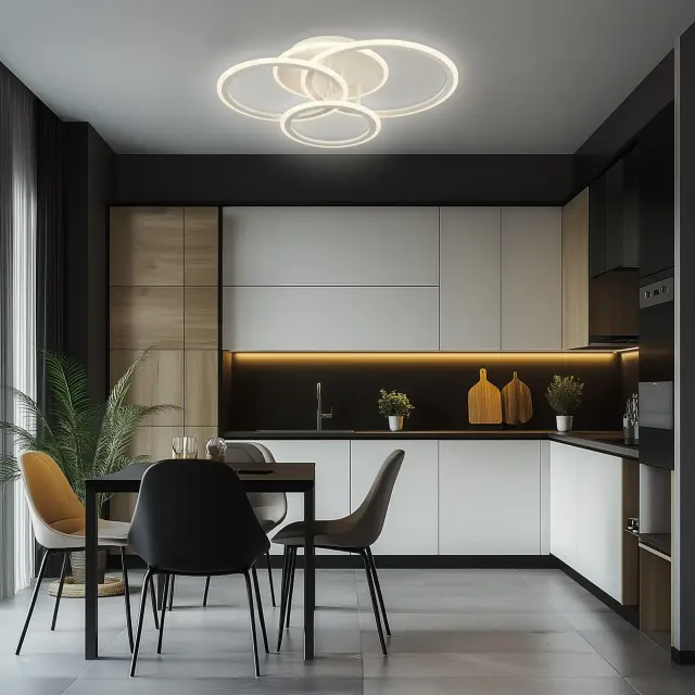Люстра Citilux CL238130 ТРИНИТИ — белый, ракурс 12