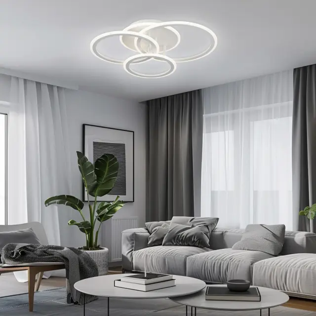 Люстра Citilux CL238130 ТРИНИТИ — белый, ракурс 14