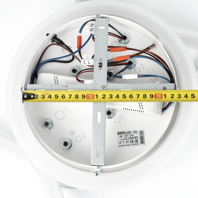 Люстра Citilux CL238130 ТРИНИТИ — белый, ракурс 18