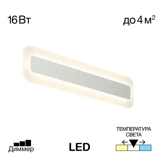 Бра Citilux CL238540 ТРИНИТИ — белый