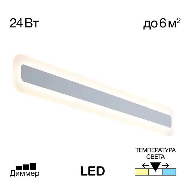 Бра Citilux CL238560 ТРИНИТИ — белый