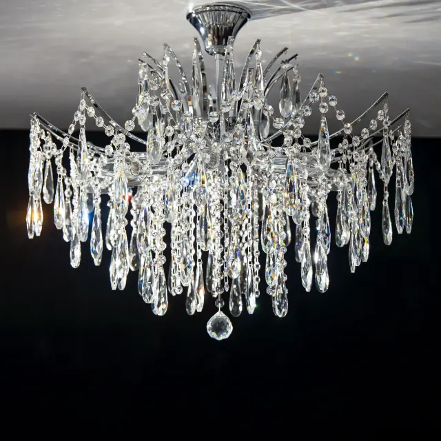 Люстра Citilux CL302180 СЕЛЕНА — хром, ракурс 6