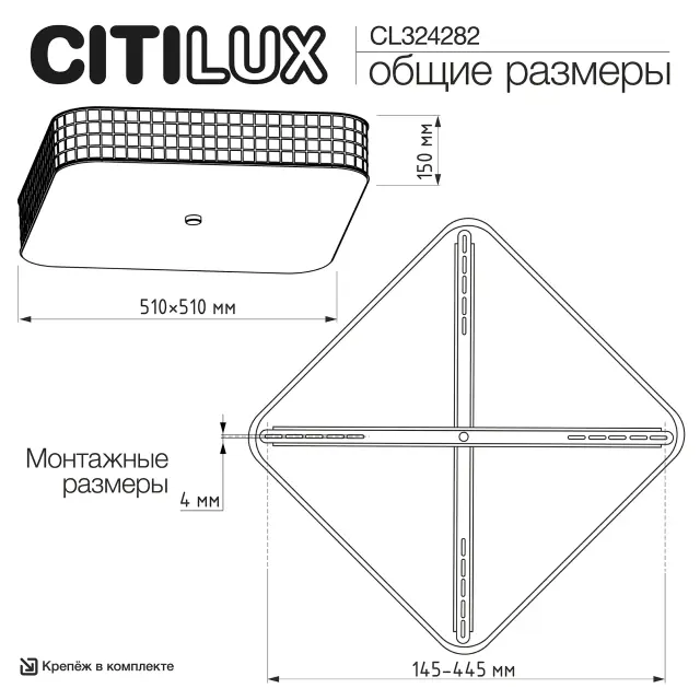 Светильник Citilux CL324282 ПОРТАЛ — золотой, ракурс 29