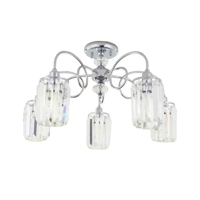 Люстра Citilux CL330151 СИНДИ — хром, ракурс 2