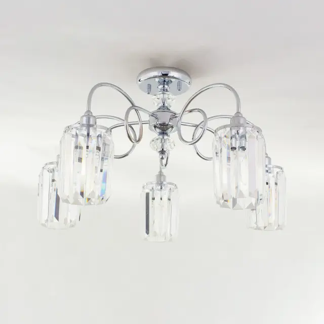 Люстра Citilux CL330151 СИНДИ — хром, ракурс 4