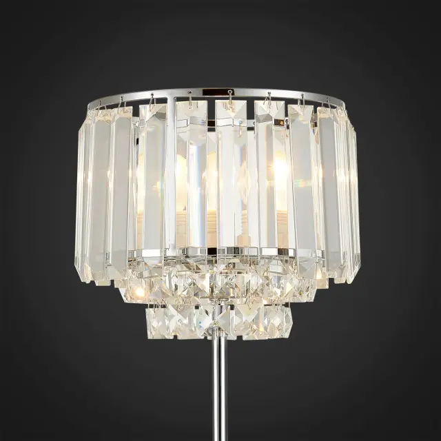 Настольная лампа Citilux CL330811 СИНДИ — хром, ракурс 4