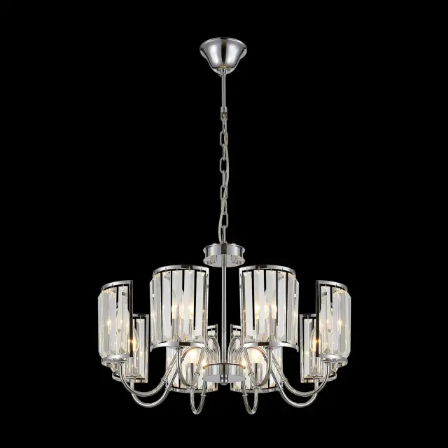 Люстра Citilux CL333181 ГРЕТА — хром, ракурс 4