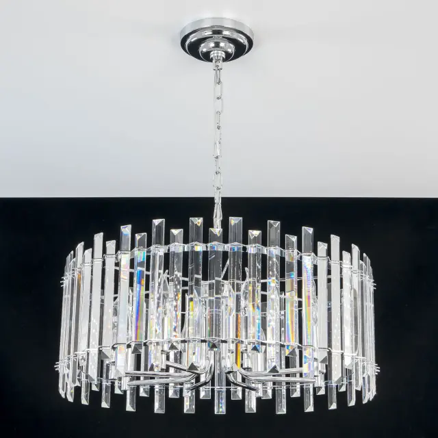 Люстра Citilux CL334181 ИНГВАР — хром, ракурс 10