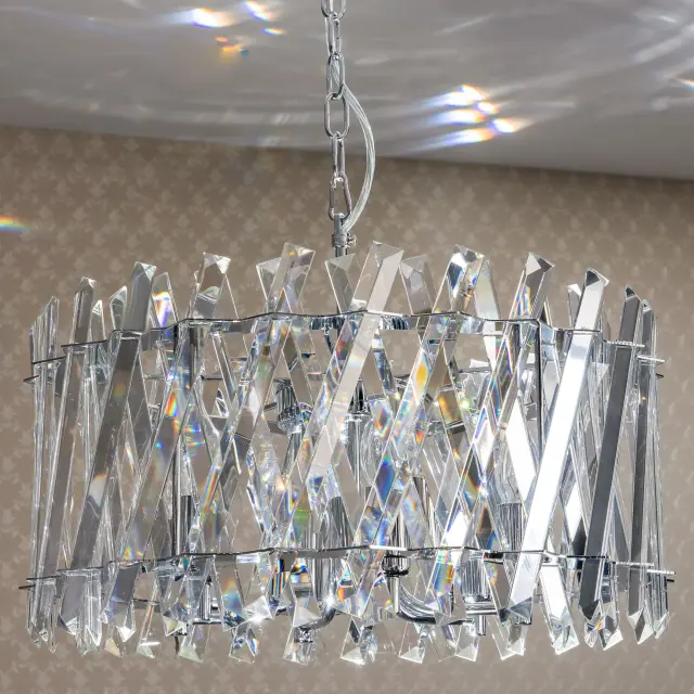Люстра Citilux CL334261 ИНГВАР — хром, ракурс 8