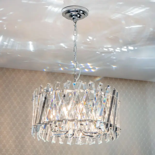 Люстра Citilux CL334261 ИНГВАР — хром, ракурс 8
