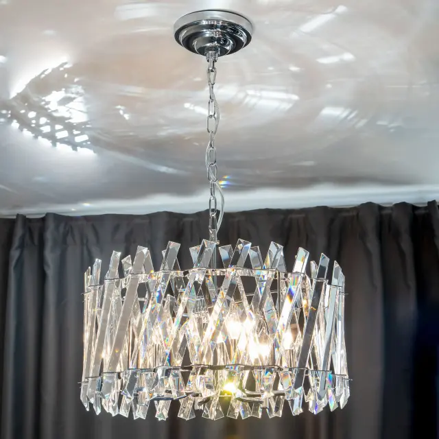 Люстра Citilux CL334261 ИНГВАР — хром, ракурс 10