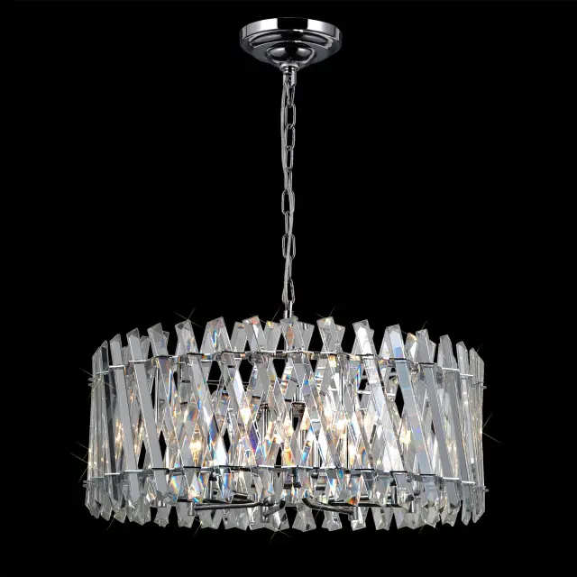 Люстра Citilux CL334281 ИНГВАР — хром, ракурс 4
