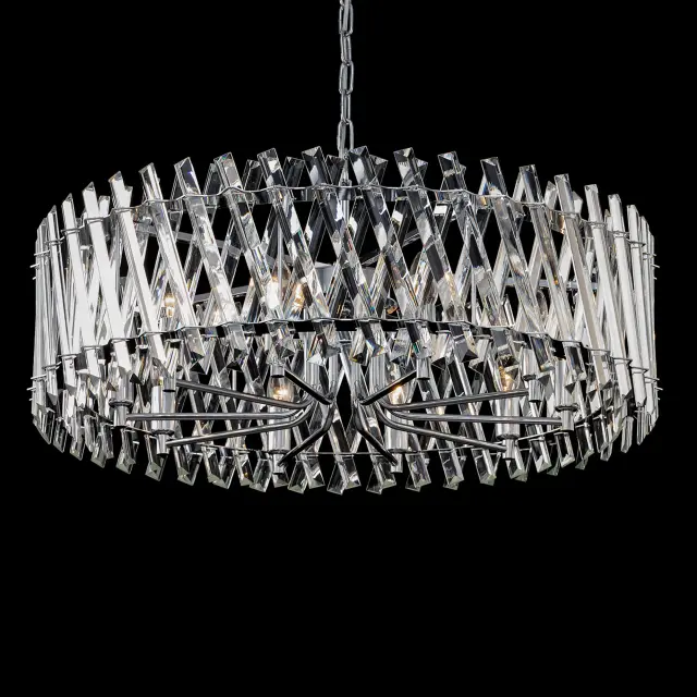 Люстра Citilux CL334291 ИНГВАР — хром, ракурс 5