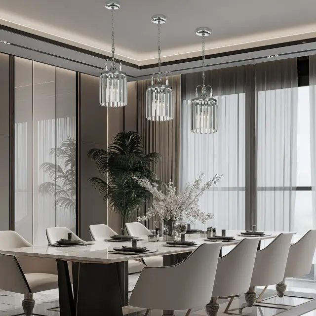Светильник Citilux CL335111 ИНГА — хром, ракурс 7
