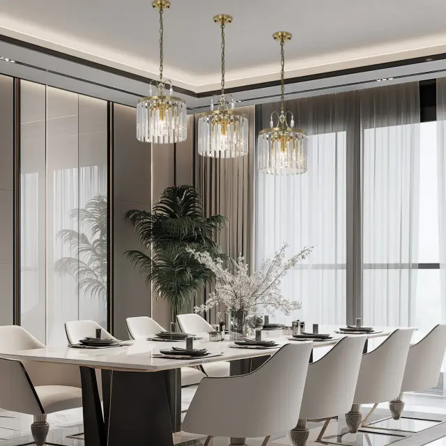 Люстра Citilux CL335133 ИНГА — бронза, ракурс 8