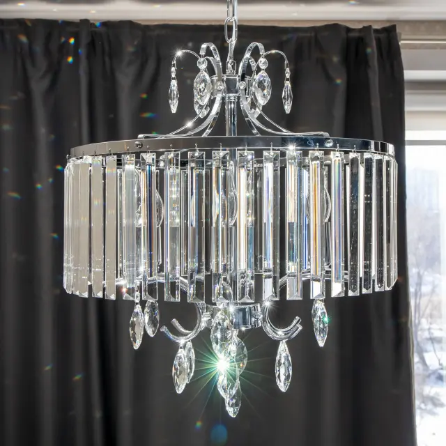 Люстра Citilux CL335161 ИНГА — хром, ракурс 12