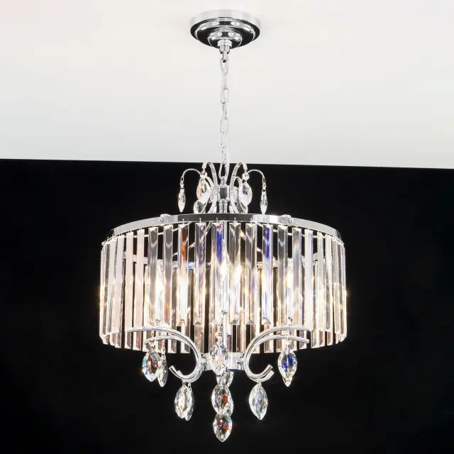 Люстра Citilux CL335161 ИНГА — хром, ракурс 4