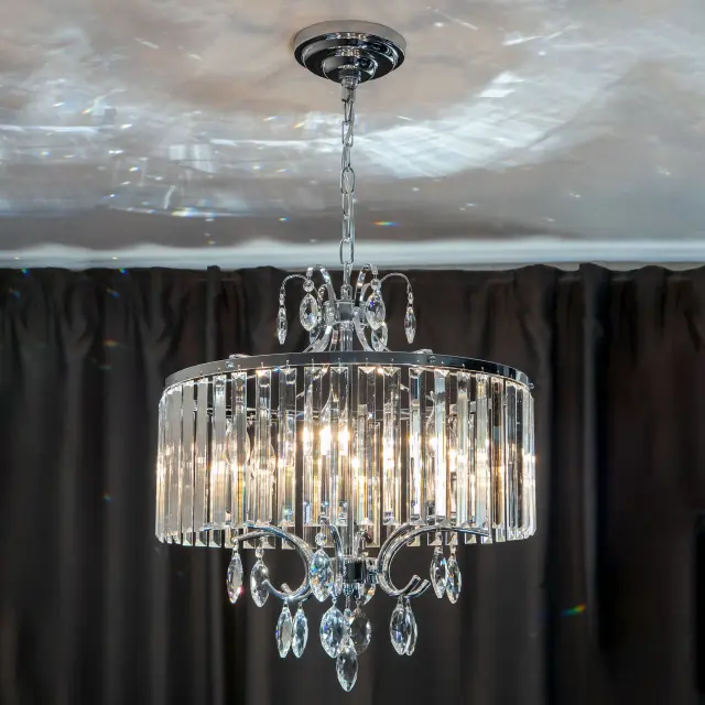 Люстра Citilux CL335161 ИНГА — хром, ракурс 7