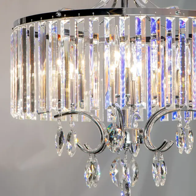 Люстра Citilux CL335161 ИНГА — хром, ракурс 8