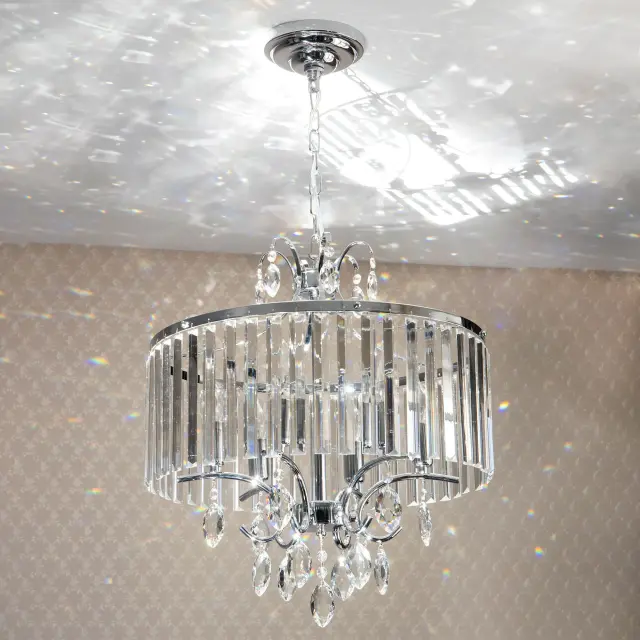 Люстра Citilux CL335161 ИНГА — хром, ракурс 8