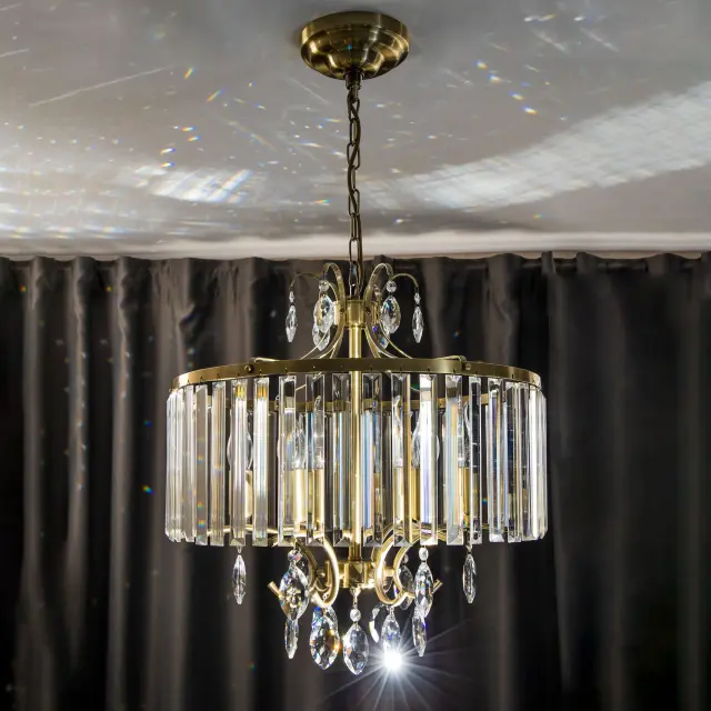 Люстра Citilux CL335163 ИНГА — бронза, ракурс 6