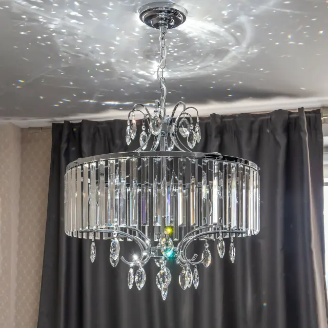 Люстра Citilux CL335181 ИНГА — хром, ракурс 17