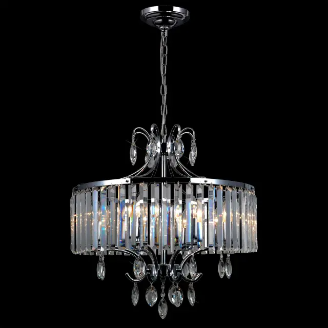 Люстра Citilux CL335181 ИНГА — хром, ракурс 4