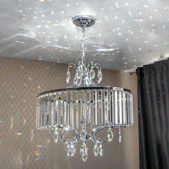 Люстра Citilux CL335181 ИНГА — хром, ракурс 8