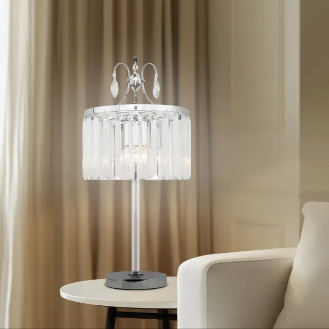 Настольная лампа Citilux CL335831 ИНГА — хром, ракурс 14