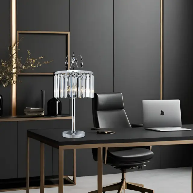 Настольная лампа Citilux CL335831 ИНГА — хром, ракурс 15
