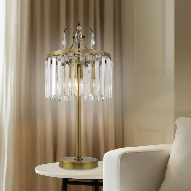 Настольная лампа Citilux CL335833 ИНГА — бронза, ракурс 22