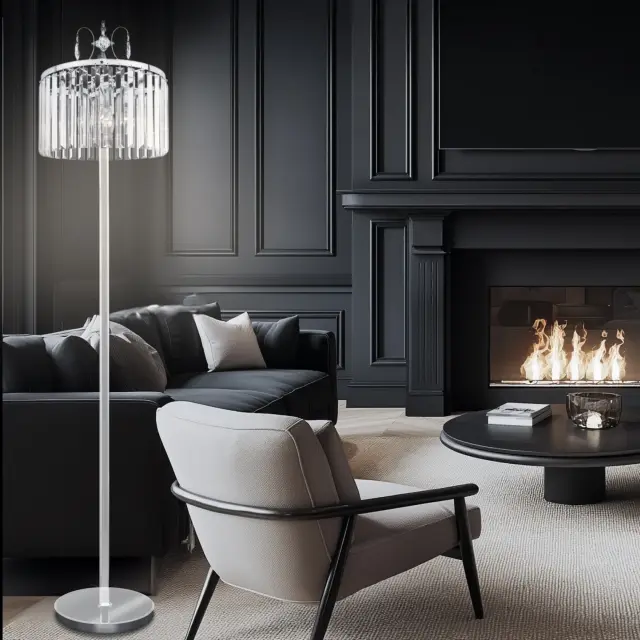 Торшер Citilux CL335941 ИНГА — хром, ракурс 8