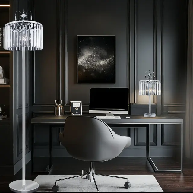 Торшер Citilux CL335941 ИНГА — хром, ракурс 8