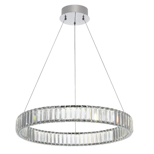Светильник Citilux CL338161 ЧЕЗАРЕ — хром, ракурс 3