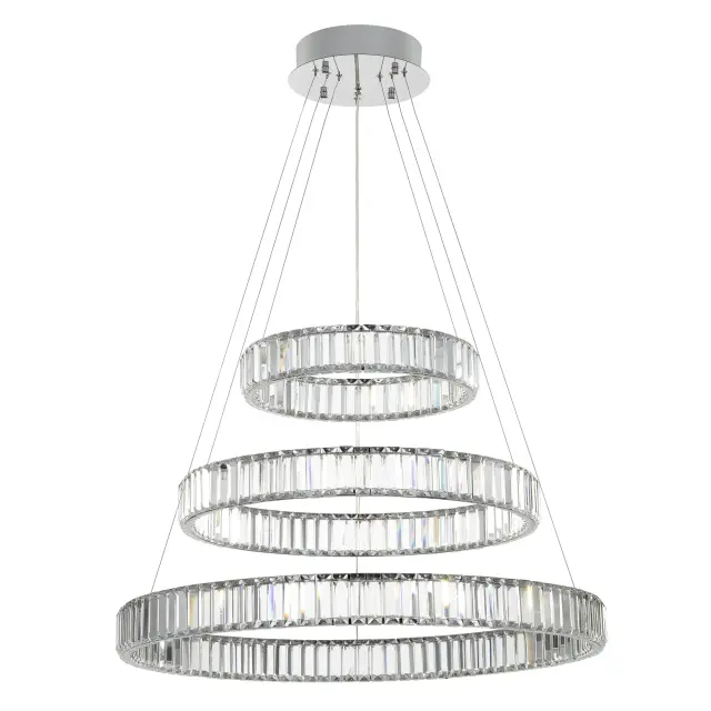 Светильник Citilux CL338381 ЧЕЗАРЕ — хром, ракурс 2